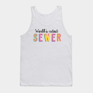 Sewer Gifts | World's cutest Sewer Tank Top